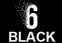 6 black casino logo