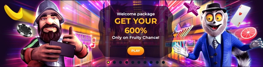 Fruity Chance Casino welcome bonus