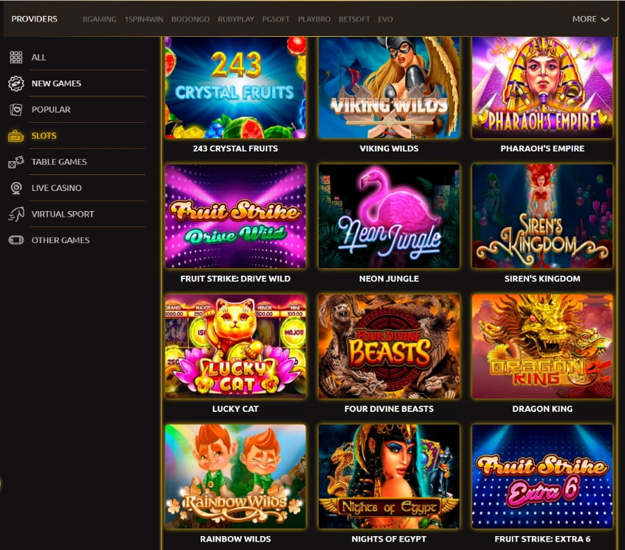 Triumph Casino slots