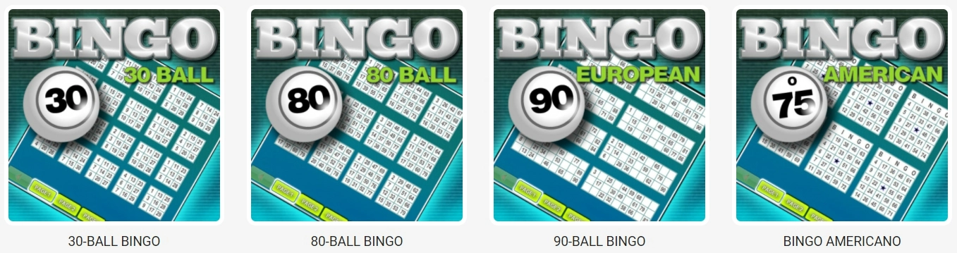 30 Ball, 75 Ball, and 80 Ball Bingo