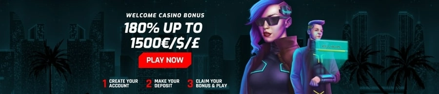 cyber 3077 casino welcome bonus