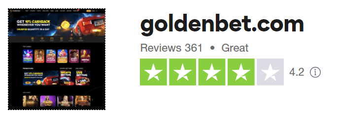 goldenbet casino trustpilot review