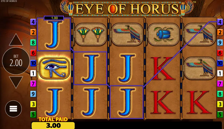 eye of horus not on gamstop